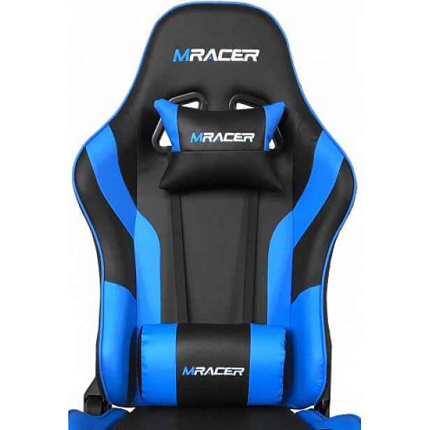 MERCURY Opěrák pro MRACER modrý - koženka