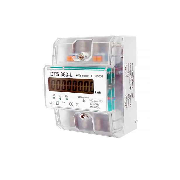 Elektroměr podružný Eleman DTS 353-L 80A