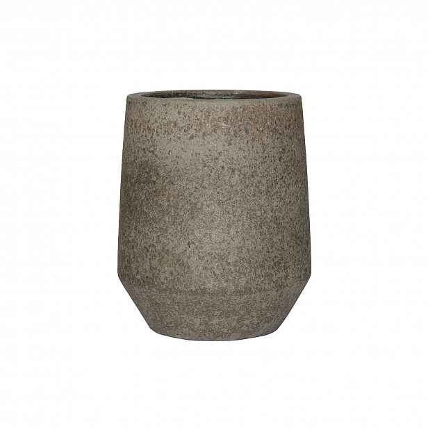 Květináč Harith High, šedý diorit, více velkostí - Pottery Pots Velikost: S - ⌀ 40, v. 48 cm