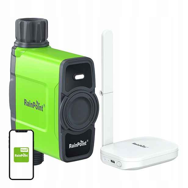 Rainpoint 1-ZÓNOVÝ Regulátor Zavlažování S Wifi Bránou Pro Zahradu