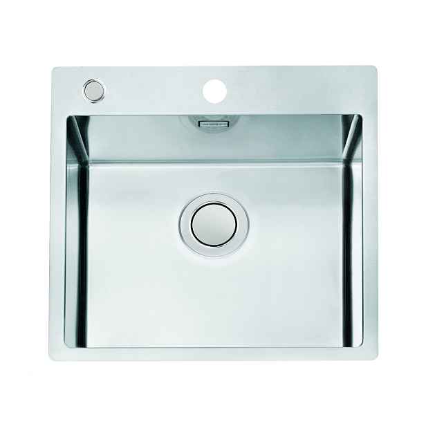 Alveus PURE UP  30 Nerezový obdélníkový dřez 515x525x195 mm (Tlačítkem ovládaný sifon v ceně produktu)