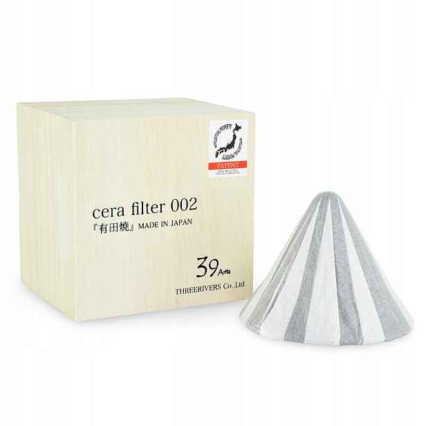 Japonský keramický dripper 39 Arita Cera Filter 11 cm