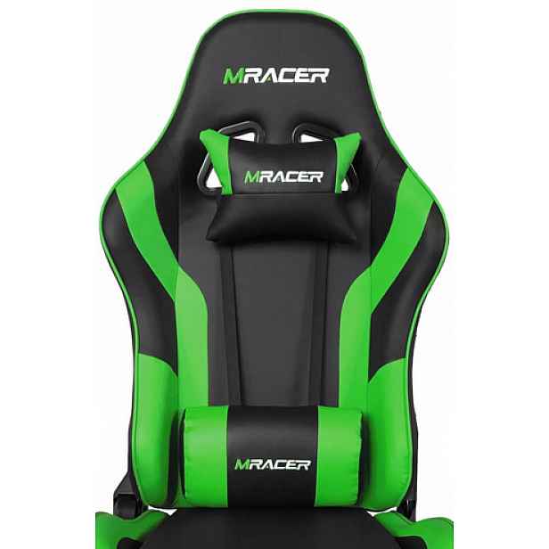 MERCURY Opěrák pro MRACER zelený - koženka