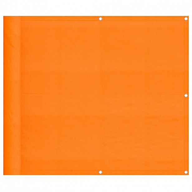 vidaXL Balkónová zástěna oranžová 90 x 800 cm 100% polyester Oxford