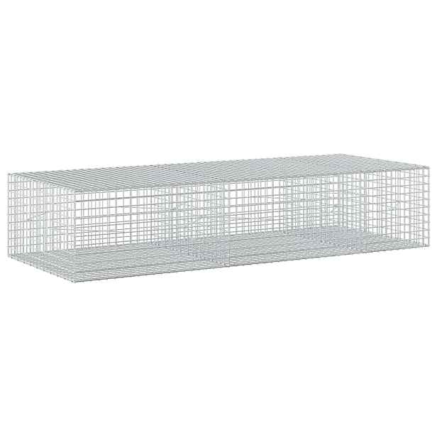 vidaXL Gabion s drátem 5 mm a síťkou 5x5 cm 250x100x50 cm
