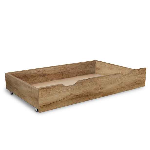 Úložný box pod postel 150 cm, dub artisan