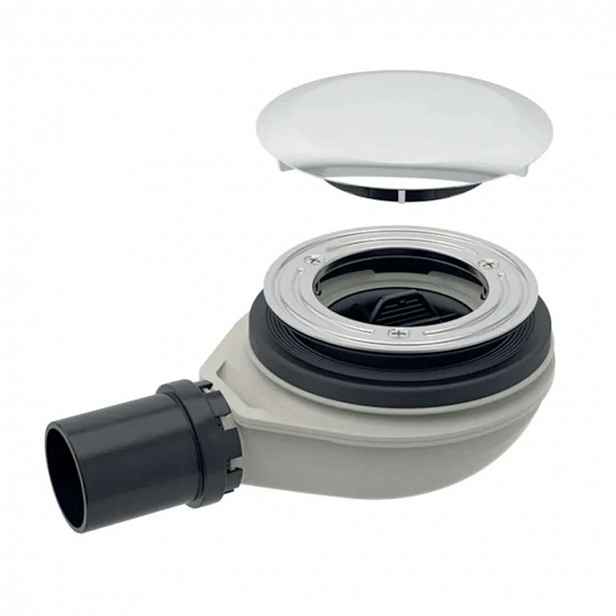 Geberit - Odtoková souprava, s krytem odpadního ventilu, lesklý chrom 150.583.21.1