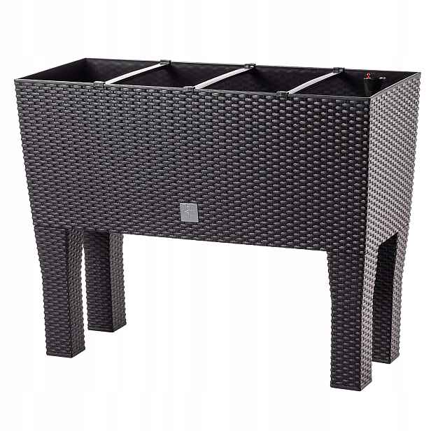Květináč Na Nožičkách 80cm Vklad Hnědý