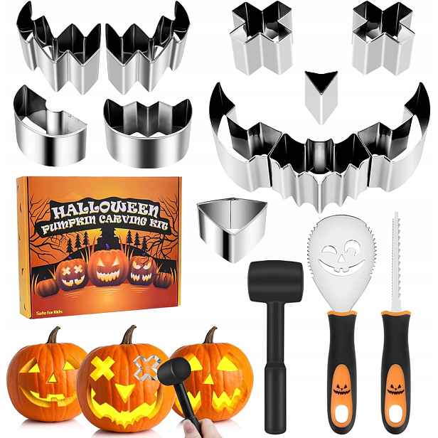 Sada Nástrojů Na Sochařství 14 Kusů Nerezová Ocel Kladivo Halloween