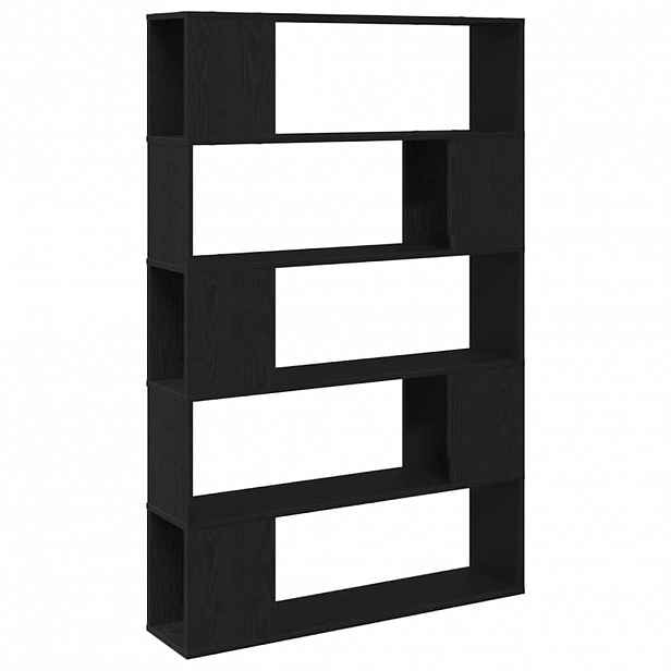 vidaXL Sestava TV skříněk 100 x 24 x 155 cm Černý dub Kompozitní dřevo