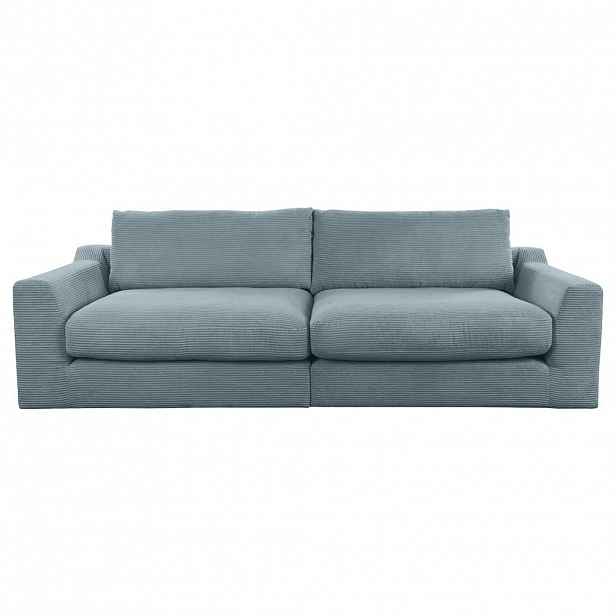 Sit & More POHOVKA BIG SOFA, textil, modrošedá