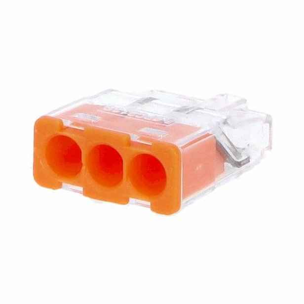 Svorka krabicová nasouvací Eleman PC 213S/10 oranžová 10 ks