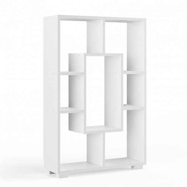 Vicco DĚLICÍ STĚNA Domus Bílá 60.2 x 90 cm 7 přihrádek