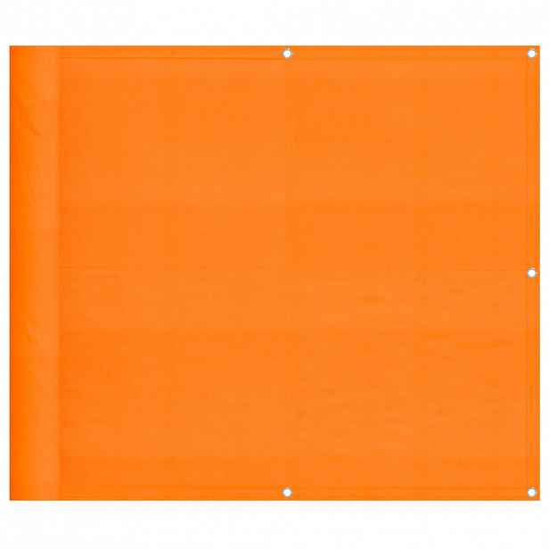 vidaXL Balkónová zástěna oranžová 90 x 1000 cm 100% polyester Oxford