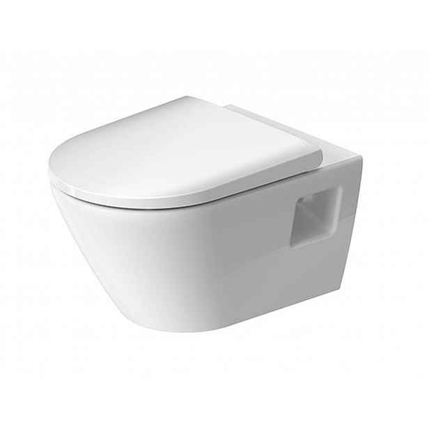 Duravit D-Neo - Závěsné WC, Rimless, bílá 2578090000