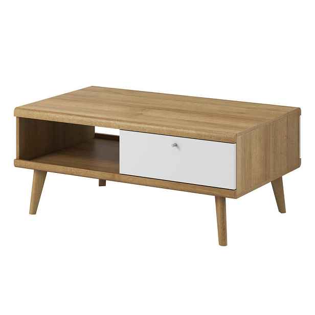 MASSENO KONFERENČNÍ STOLEK PRIMARIO, 107/46/67 cm, dekor dub