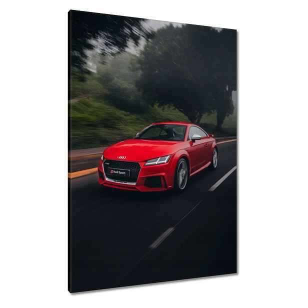 Obrazy 70x100 Červené Audi Auto