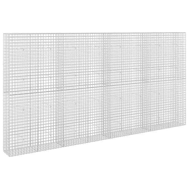 vidaXL Gabion s drátem 5 mm a síťkou 5x5 cm 400x30x200 cm