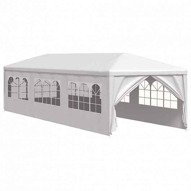 vidaXL Party stan 3 x 9 m bílý