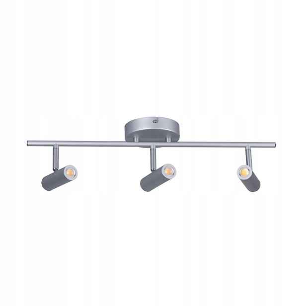 stropní svítidlo Led 18W lišta 3x3000K šedá IP20 Kanlux