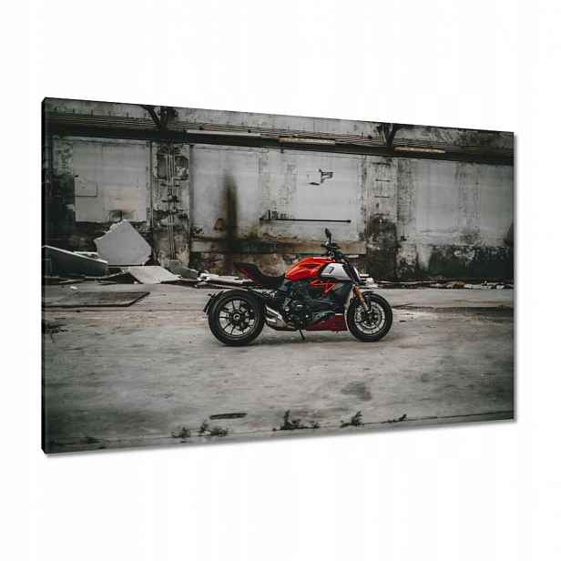 Obrazy 120x80 Červené Ducati Motocykl