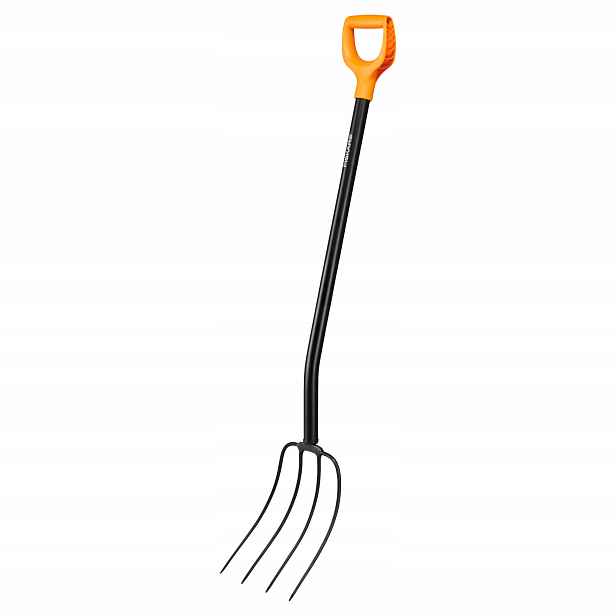 Fiskars Solid Kovové vidle zahradní na hnůj kompost seno 126 cm
