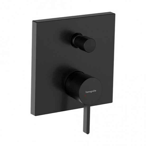 Hansgrohe Finoris vanová baterie bez podomítkového tělesa kartáčovaný černý chrom 76415340