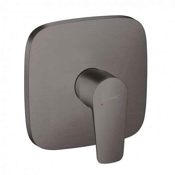 Hansgrohe Talis E - Sprchová baterie pod omítku, kartáčovaný černý chrom 71765340
