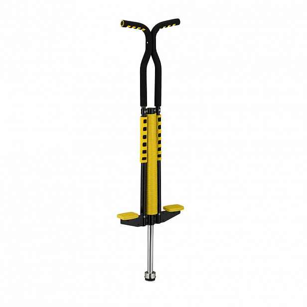 Relaxdays POGO-TYČ Žlutá do 60 kg