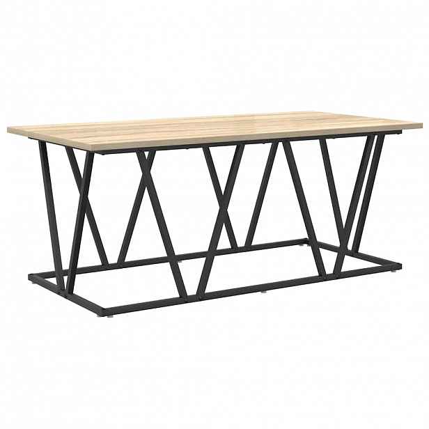 vidaXL Konferenční stolek Sonoma dub 100 x 50 x 40 cm