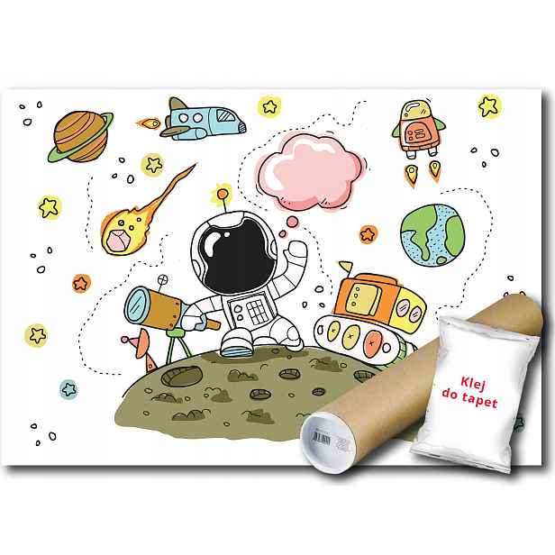 Vinylová fototapeta Astronaut Vesmír 152x104