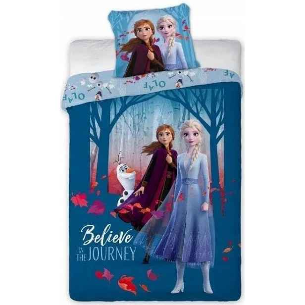 Povlečení Frozen 2 Ledové Království 2 Elsa Anna 160x200