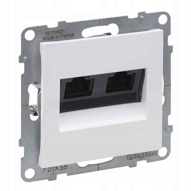 Dvojitá zásuvka RJ45 Suno Legrand 721155