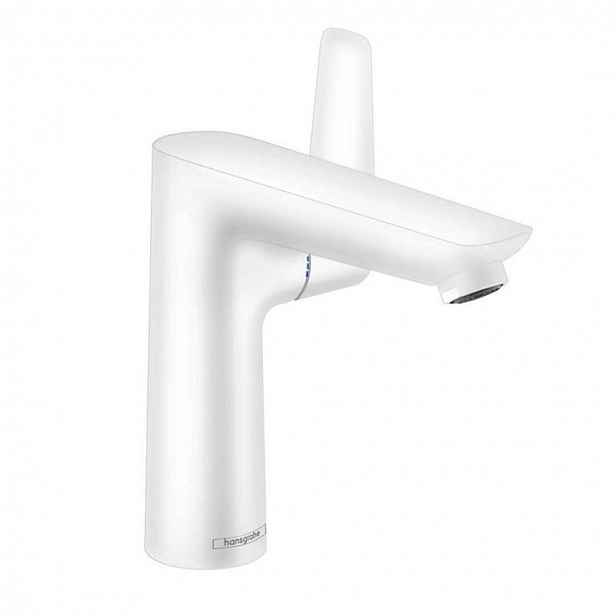 Hansgrohe Talis E - Umyvadlová baterie s výpustí, matná bílá 71754700