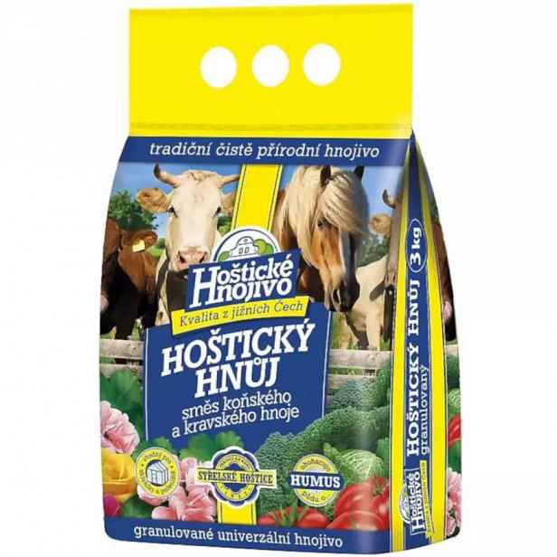 Hoštický hnůj 3 kg