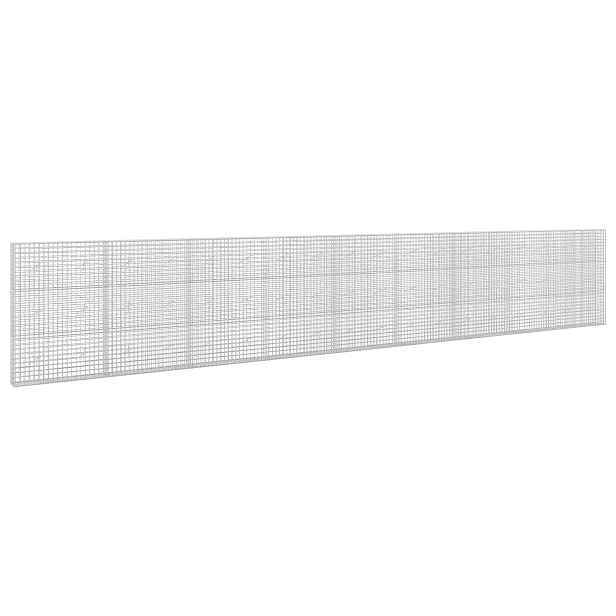 vidaXL Gabion s drátem 5 mm a síťkou 5x5 cm 900x20x150 cm