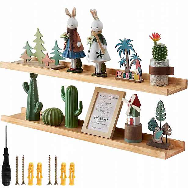 Závěsná Police 2KS Artisan Komplet Rustikální Sada Loft Závěsný Regál