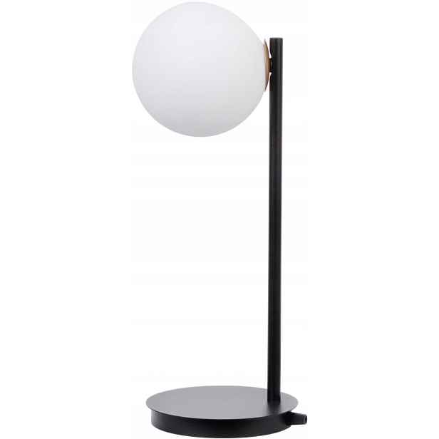 Sigma Lighting Noční lampa Gama černá bílá koule G9 12W