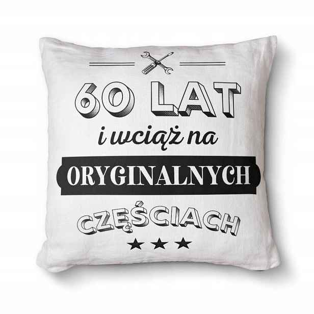 Foto polštář s potiskem 50x50 – 60 let a stále na originálních dílech