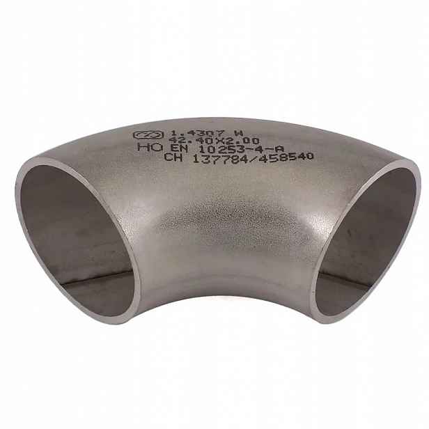 Hamburské Koleno 168,3 X 2 MM svařované z nerezová ocel Inox 304