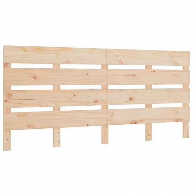 vidaXL Čelo postele 120 x 3 x 80 cm masivní borovice