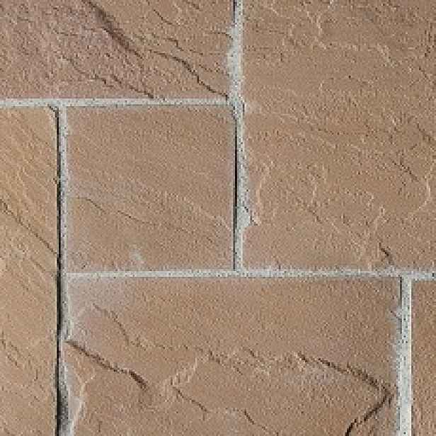 Dlažba kamenná DEKSTONE S 2215 Golden Leaf pískovec přírodní románský vzor