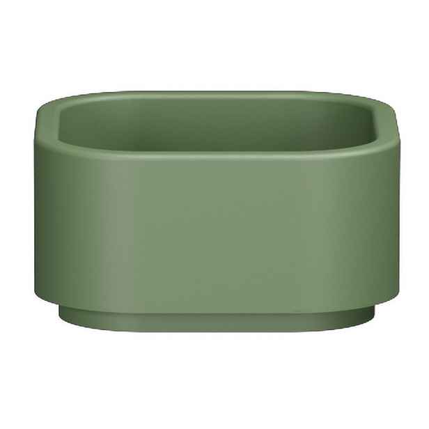 Kerasan HAKO keramické umyvadlo na desku 30x30cm, verde mat