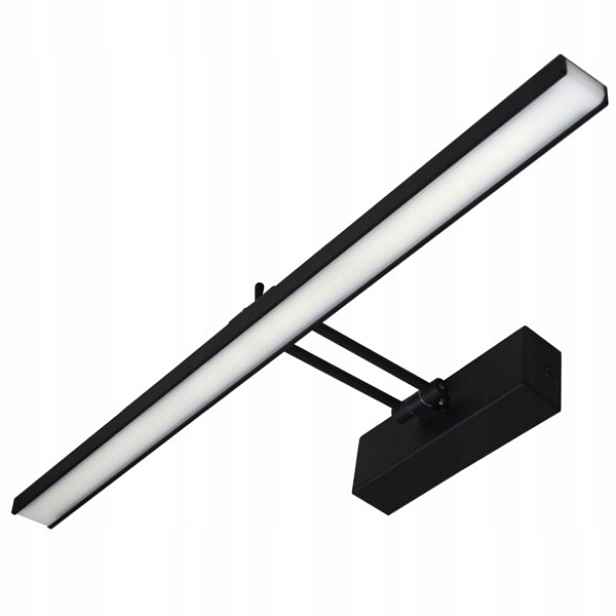 Koupelnové Led svítidlo Blake 12W 4000K 49 Cm Černé Nástěnné svítidlo IP40
