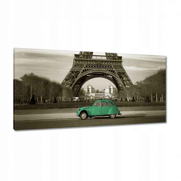 Obrazy 115x55 Smaragdové auto