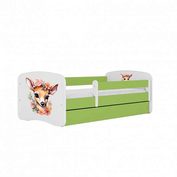 RAUMHIRSCH FURNITURE DĚTSKÁ POSTEL Bambi se zásuvkou a matrací 140/70