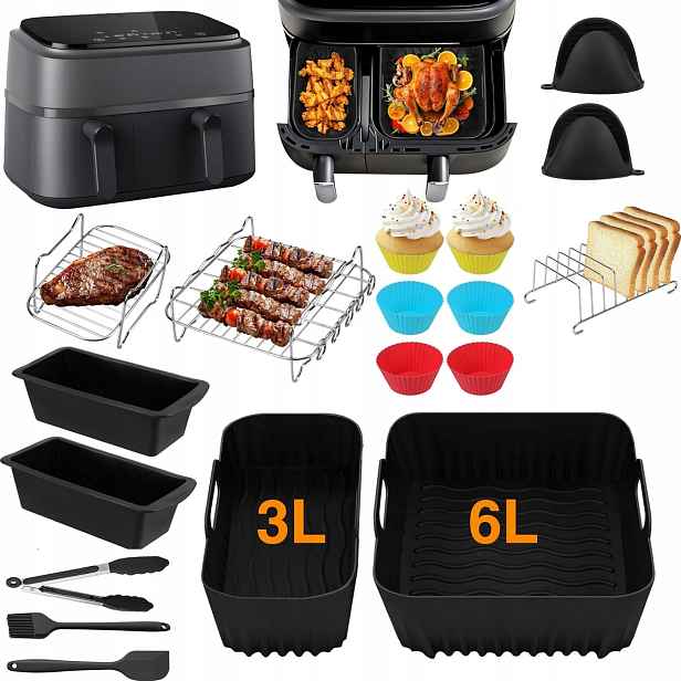 Sada Příslušenství Pro Fritézy Air Fryer Philips Dual Basket 24V1 XL