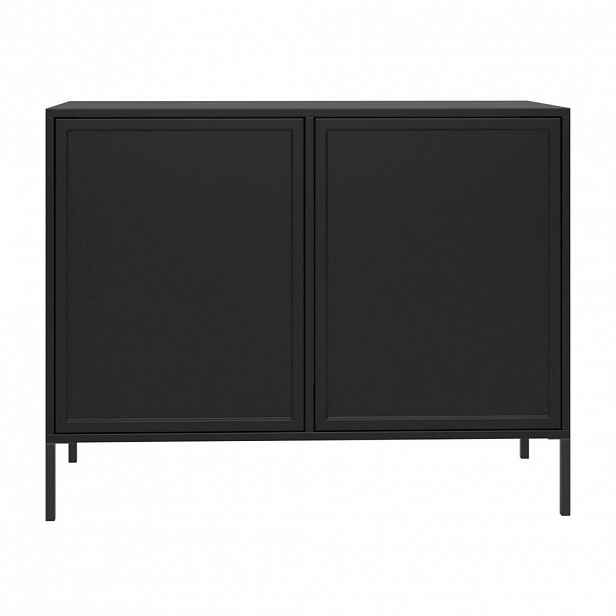 Selsey SIDEBOARD Velveto černý 100cm