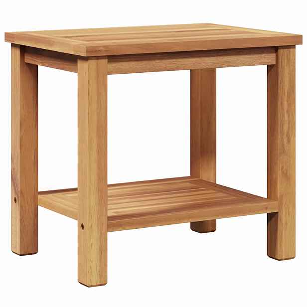 vidaXL Konferenční stolek Hnědá 50 x 35 x 45 cm Pevné teakové dřevo
