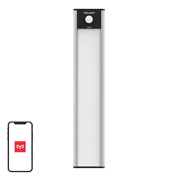 Yeelight Svítidlo do skříně Silver 20cm 2700K